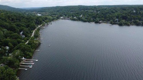 Water view - 4205 Ch. Magog, North Hatley, QC - Outdoor With Body Of Water With View