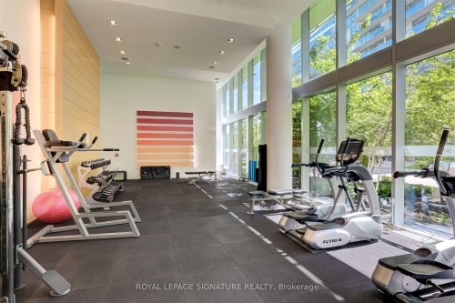 424-29 Queens Quay E, Toronto, ON - Indoor Photo Showing Gym Room