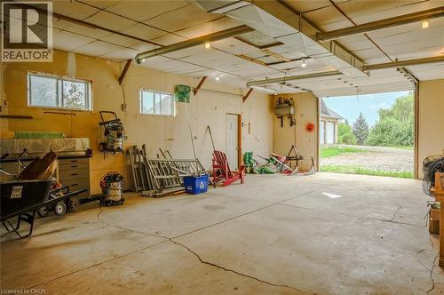 Additional content - 107 6Th Line Line, Haldimand, ON - Indoor Photo Showing Garage