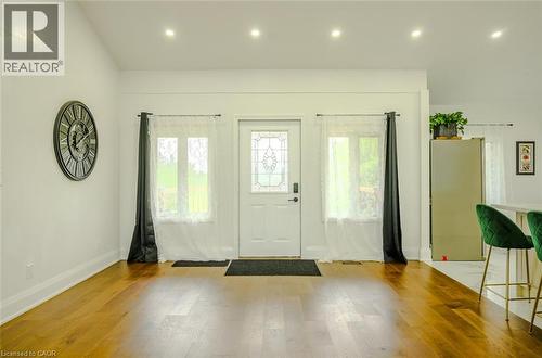 Wood-finish flooring throughout - 107 6Th Line Line, Haldimand, ON - Indoor Photo Showing Other Room