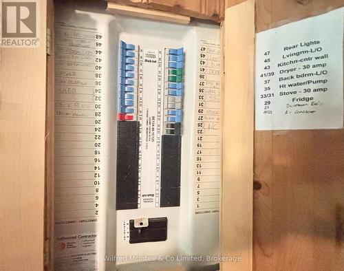 100 AMP breakers - 32 Mohawk Drive, Native Leased Lands, ON -  Photo Showing Other Room