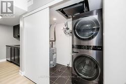 Upgraded LG in-suite laundry - 