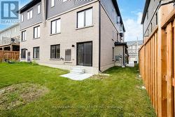 Rear yard and patio - 