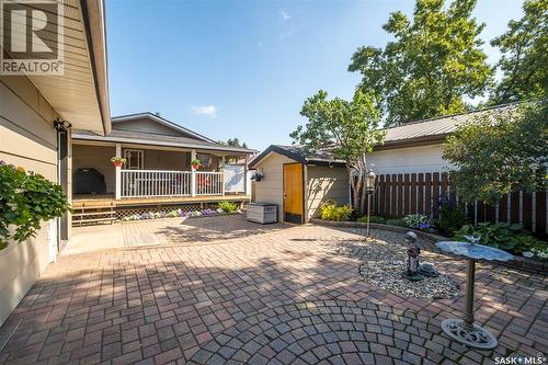 21 Plaxton Place, Prince Albert, SK - Outdoor With Deck Patio Veranda