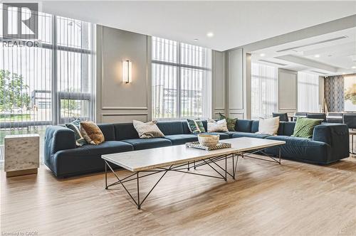 470 E Dundas Street E Unit# 1202, Waterdown, ON - Indoor Photo Showing Living Room