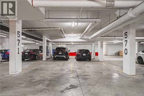 470 E Dundas Street E Unit# 1202, Waterdown, ON - Indoor Photo Showing Garage
