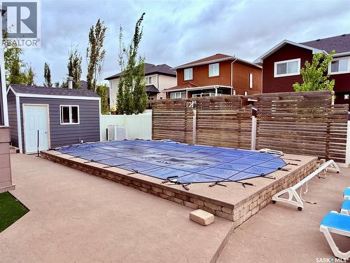 3633 Green Water Drive, Regina, SK - Outdoor With Deck Patio Veranda
