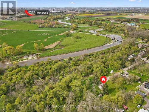 Aerial - 36 Elgin Street E, Woolwich, ON - Outdoor With View