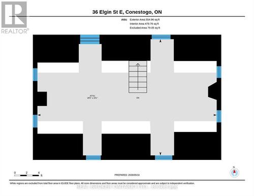 Floor Plan (Attic) - 36 Elgin Street E, Woolwich, ON - Other