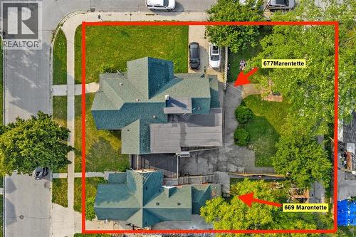 677 Marentette Unit# Upper, Windsor, ON - Outdoor
