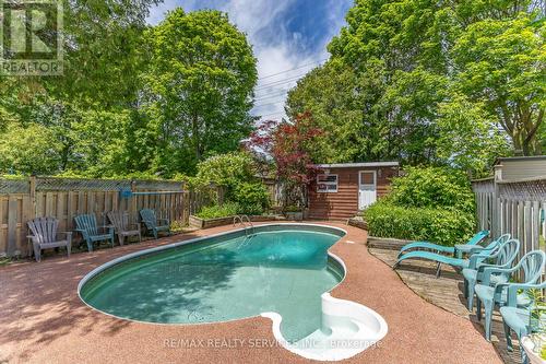 1217 Gloucester Square, Pickering, ON - Outdoor With In Ground Pool With Deck Patio Veranda With Backyard