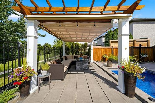 79 Portside Drive, Winnipeg, MB - Outdoor With In Ground Pool With Deck Patio Veranda With Exterior