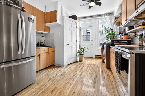 Kitchen - 6805  - 6813 Rue Waverly, Montréal (Villeray/Saint-Michel/Parc-Extension), QC - Indoor Photo Showing Kitchen