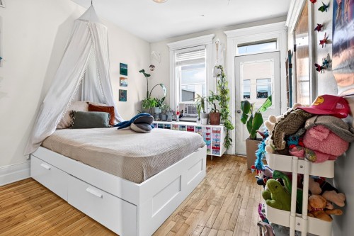 Bedroom - 6805  - 6813 Rue Waverly, Montréal (Villeray/Saint-Michel/Parc-Extension), QC - Indoor Photo Showing Bedroom