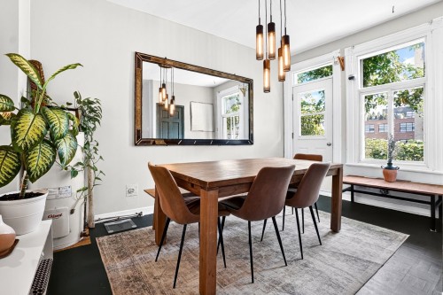 Dining Room - 6805  - 6813 Rue Waverly, Montréal (Villeray/Saint-Michel/Parc-Extension), QC - Indoor Photo Showing Dining Room