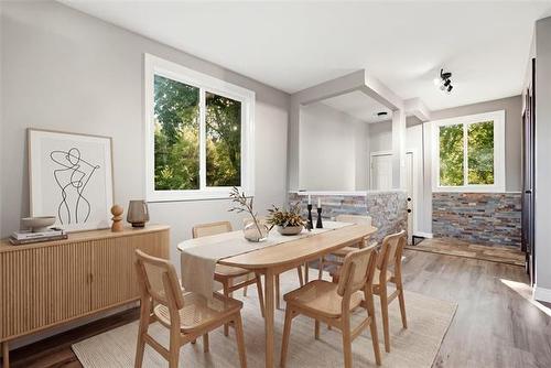 723 Mclean Ave, Selkirk, MB - Indoor Photo Showing Dining Room