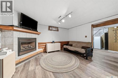 767 22Nd Street E, Prince Albert, SK - Indoor With Fireplace