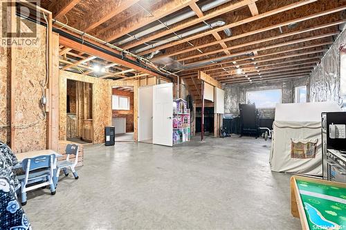 104 Mcdonald Street, Aberdeen, SK - Indoor Photo Showing Basement