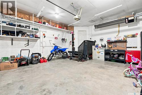 104 Mcdonald Street, Aberdeen, SK - Indoor Photo Showing Garage