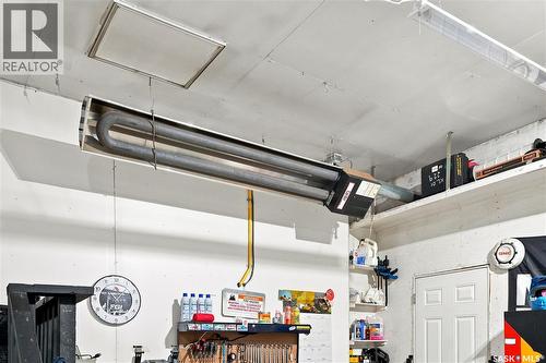 104 Mcdonald Street, Aberdeen, SK - Indoor Photo Showing Garage
