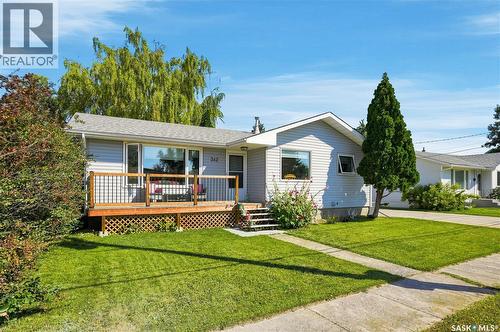 342 Aspon Avenue, Allan, SK - Outdoor With Deck Patio Veranda