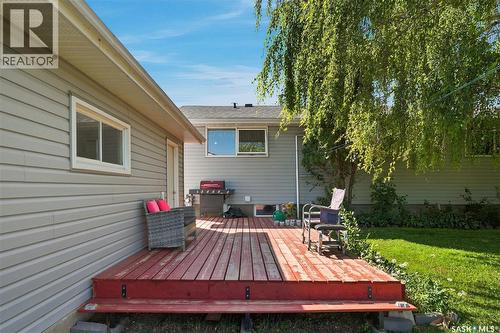 342 Aspon Avenue, Allan, SK - Outdoor With Deck Patio Veranda With Exterior