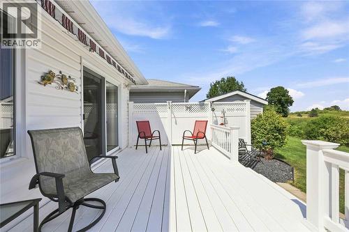 5700 Blackwell Sideroad Unit# 71, Sarnia, ON - Outdoor With Deck Patio Veranda With Exterior
