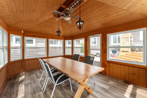 Terrasse - 160 Rue Des Marguerites E., Farnham, QC - Indoor Photo Showing Dining Room