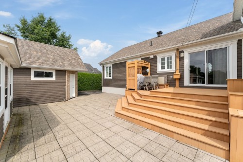 Terrasse - 160 Rue Des Marguerites E., Farnham, QC - Outdoor With Exterior
