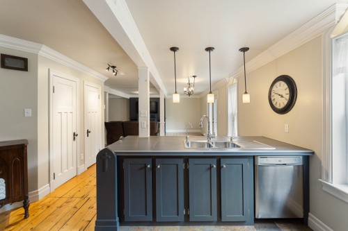Kitchen - 236C Ch. De Mystic, Saint-Ignace-De-Stanbridge, QC - Indoor Photo Showing Kitchen With Double Sink