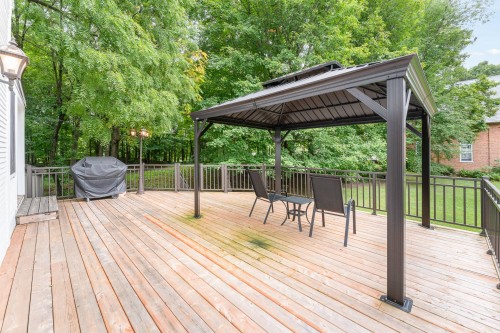 Patio - 236C Ch. De Mystic, Saint-Ignace-De-Stanbridge, QC - Outdoor With Deck Patio Veranda With Exterior
