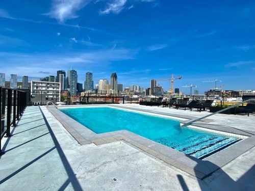 Pool - 507-1616 Rue Des Bassins, Montréal (Le Sud-Ouest), QC - Outdoor With In Ground Pool