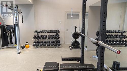 809 - 2093 Fairview Street, Burlington, ON - Indoor Photo Showing Gym Room