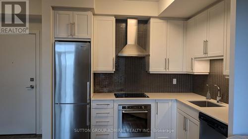809 - 2093 Fairview Street, Burlington, ON - Indoor Photo Showing Kitchen With Upgraded Kitchen