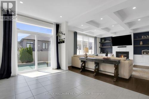 Eating area with Plenty of room for a table - 636 Eagle Crest Heights, Ottawa, ON - Indoor With Fireplace
