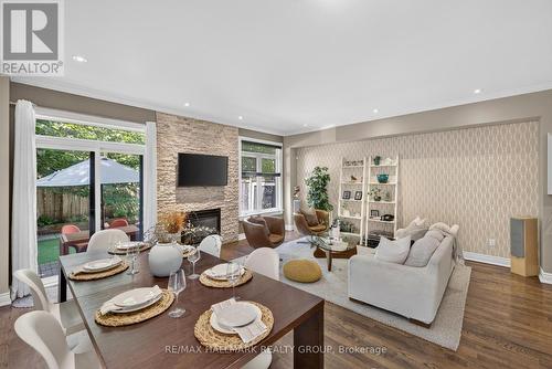 856 Norton Avenue, Ottawa, ON - Indoor With Fireplace