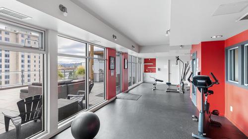 511-1290 St. Paul Street, Kelowna, BC - Indoor Photo Showing Gym Room