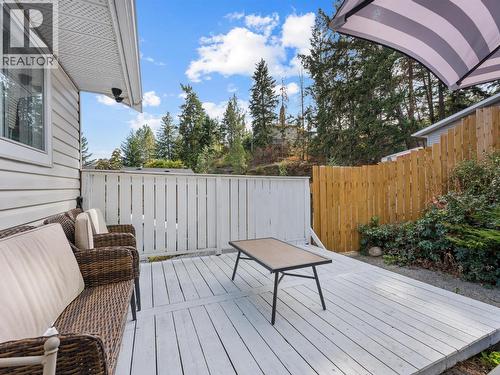 Back Deck - 3368 Mciver Road, West Kelowna, BC 