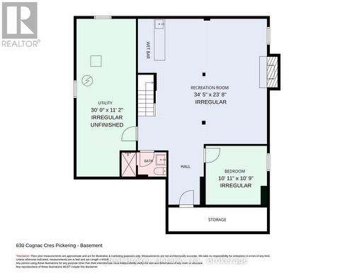 630 Cognac Crescent, Pickering (Amberlea), ON 