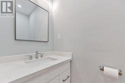 main floor powder room - 