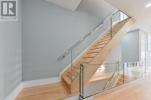 Main floor staircase - 96 Squires Avenue, Toronto, ON 
