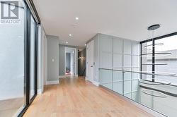 Wide expansive hallways, walls of windows - 