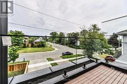 Front balcony view of street - 