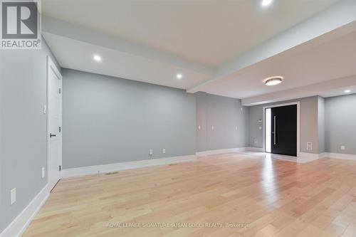 oversized rec rm, rough in for kitchen ready to go - 96 Squires Avenue, Toronto, ON 