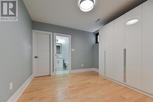 lower level bedroom with ensuite - 96 Squires Avenue, Toronto, ON 