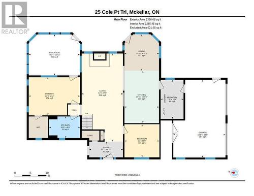 Main Floor Plan - 25 Cole Point Trail, Mckellar, ON 