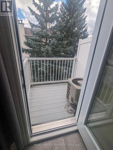 Balcony off primary Bedroom - 17B - 6010 Red Willow Drive, Ottawa, ON 