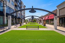 Surrounded by shops, banks, dining options - 
