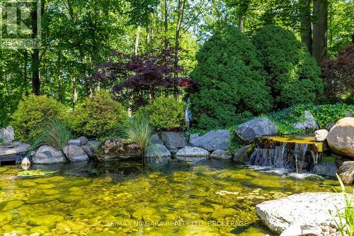 Pond with waterfall - 2187 Miller Road, Port Colborne (Bethel), ON 