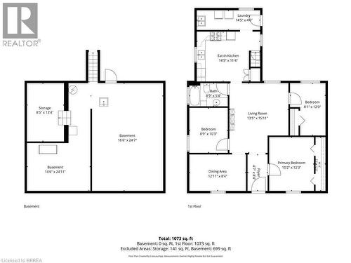 Floor plan - 7 Halls Avenue, Brantford, ON 